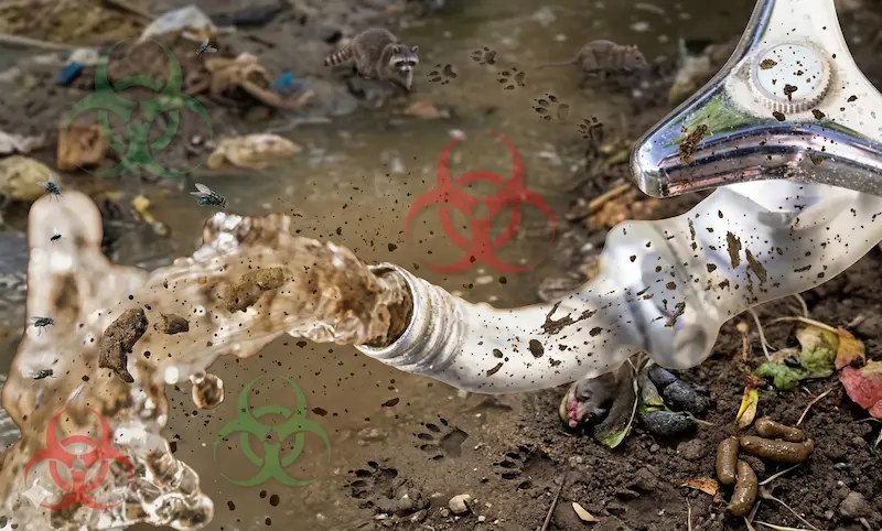 糞尿汚染からのニ次被害